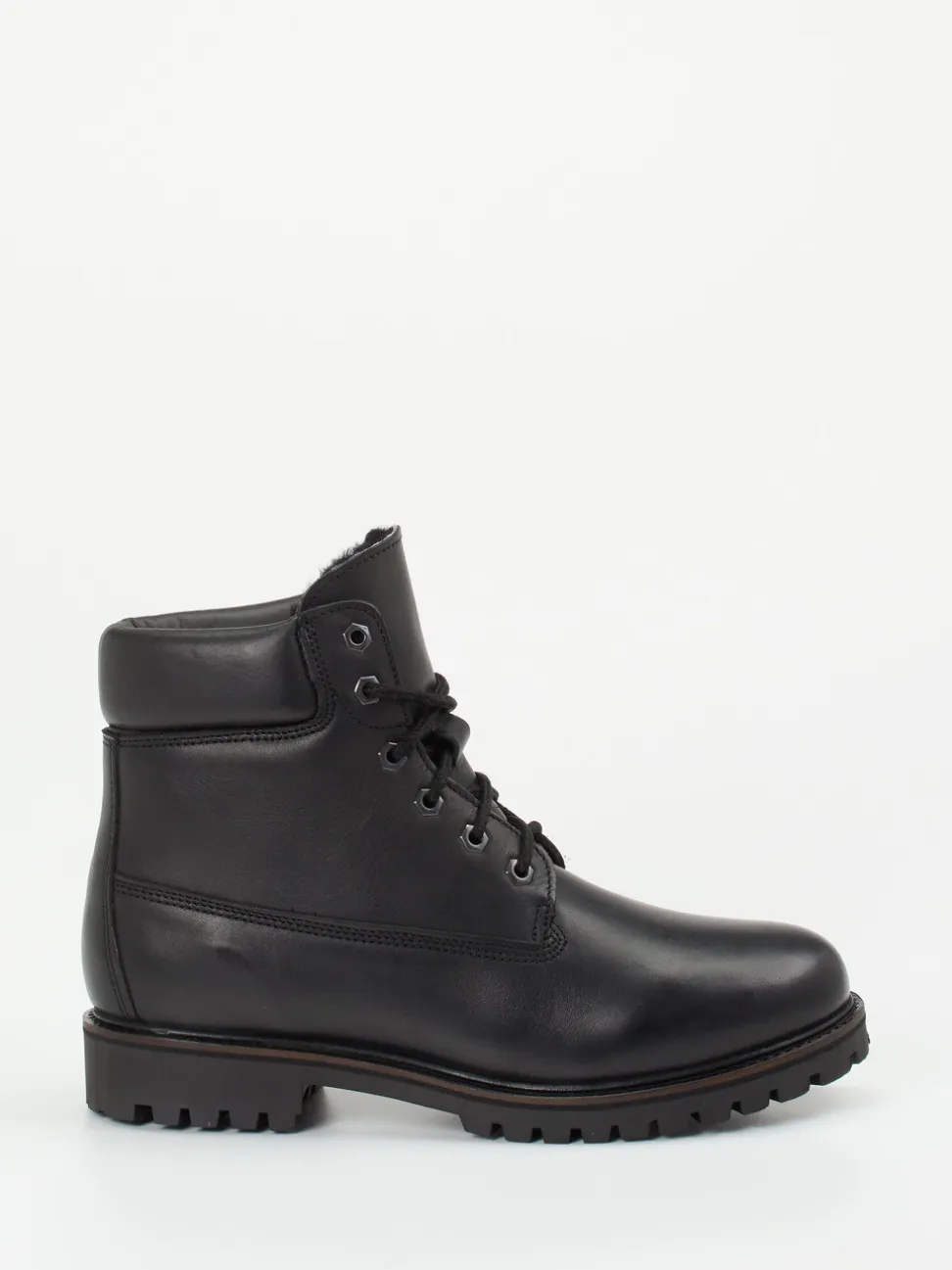 Ralph Harrison Country – Schnürboots aus Lammleder schwarz