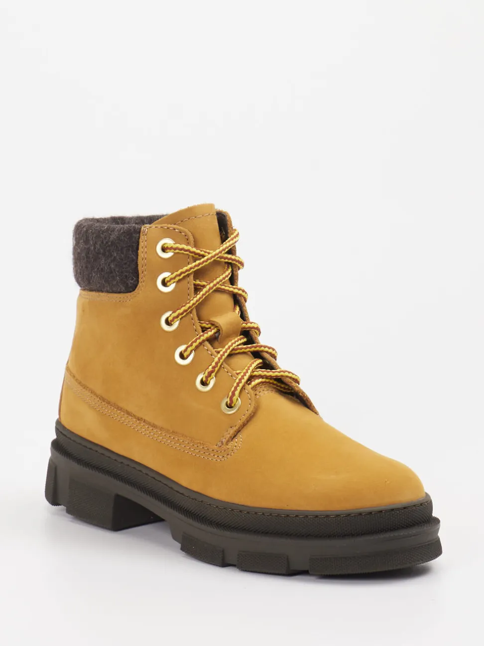 Ralph Harrison Country – Schnürboots aus Nubukleder honigbraun