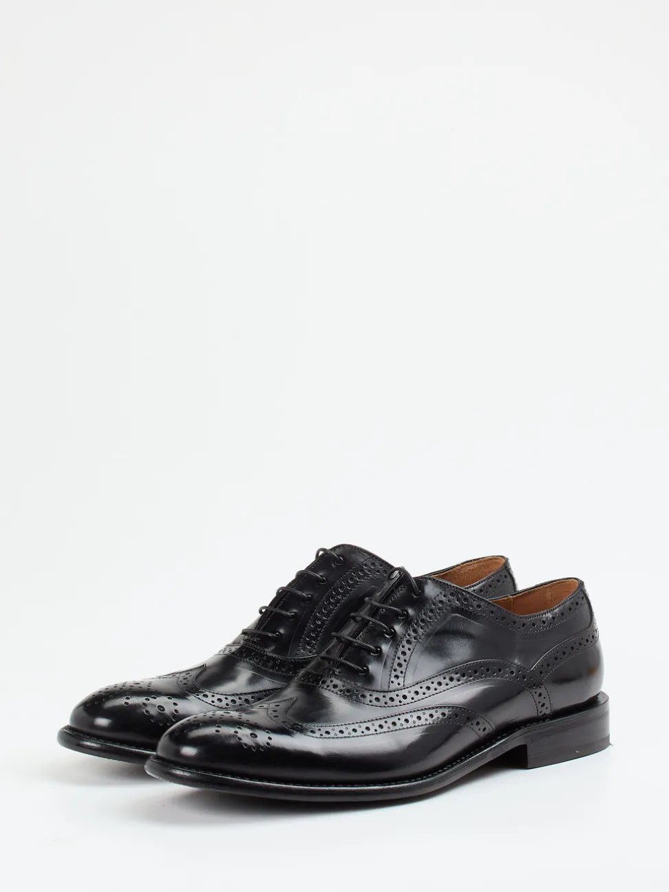 Ralph Harrison Edition – Brogues aus Kalbleder schwarz