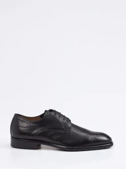 Ralph Harrison Edition – Brogues aus Hirschleder Schwarz