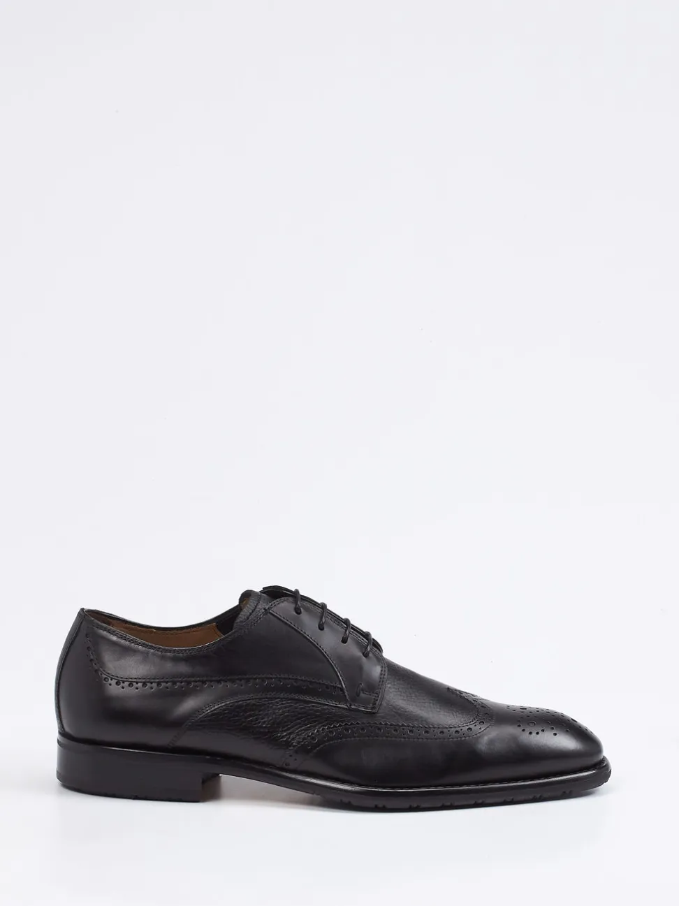Ralph Harrison Edition – Brogues aus Hirschleder Schwarz