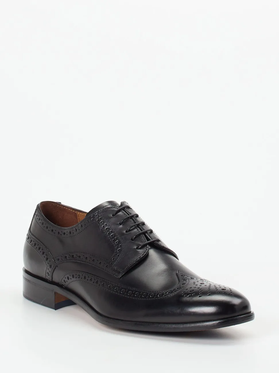 Ralph Harrison Edition – Brogue aus Kalbleder schwarz