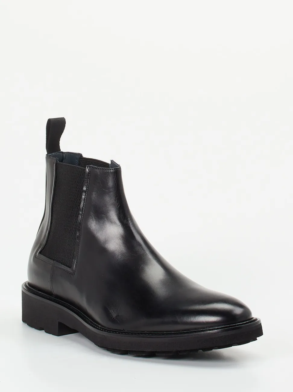 Ralph Harrison Edition – Chelsea Boots aus Kalbleder Schwarz