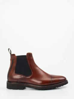 Ralph Harrison Edition – Chelsea Boots aus Kalbleder braun
