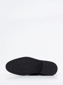 Ralph Harrison Edition – Chelsea Boots aus Veloursleder grau