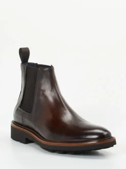 Ralph Harrison Edition – Chelsea Boots aus Kalbleder Dunkelbraun