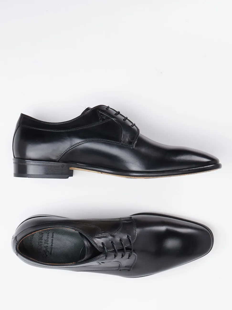 Ralph Harrison Edition – Derby aus Kalbleder schwarz