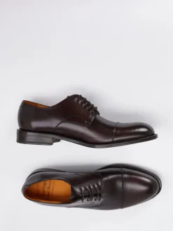 Ralph Harrison Edition – Derby-Schnürschuhe aus Kalbleder dunkelbraun
