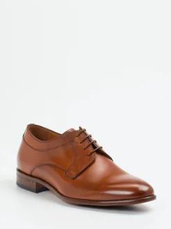 Ralph Harrison Edition – Derby aus Kalbleder cognacbraun