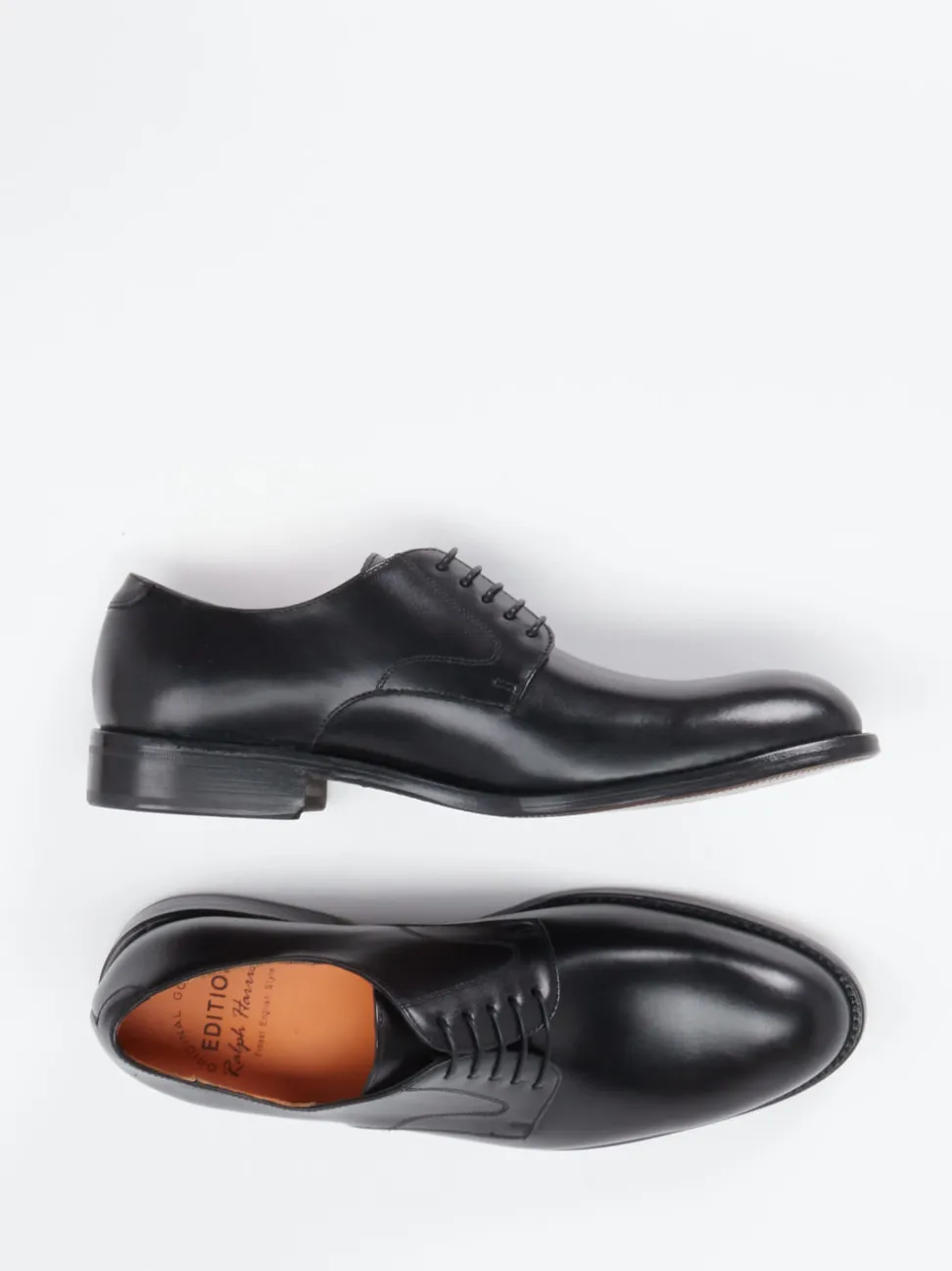 Ralph Harrison Edition – Derby aus Kalbleder schwarz