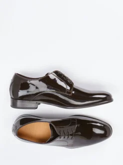Ralph Harrison Edition – Derby aus Lackleder Braun