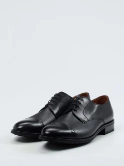 Ralph Harrison Edition – Derby-Schnürschuh aus Hirschleder schwarz