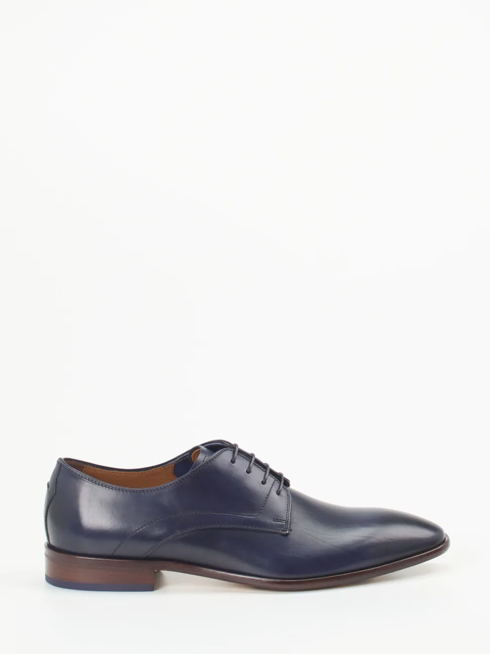 Ralph Harrison Edition – Derby-Schnürschuh aus Kalbleder Nachtblau