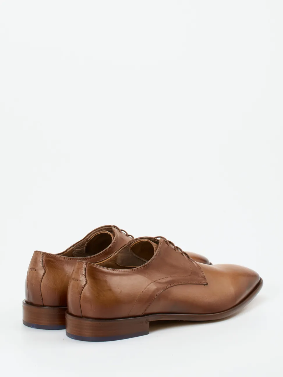 Ralph Harrison Edition – Derby aus Kalbleder cognacbraun