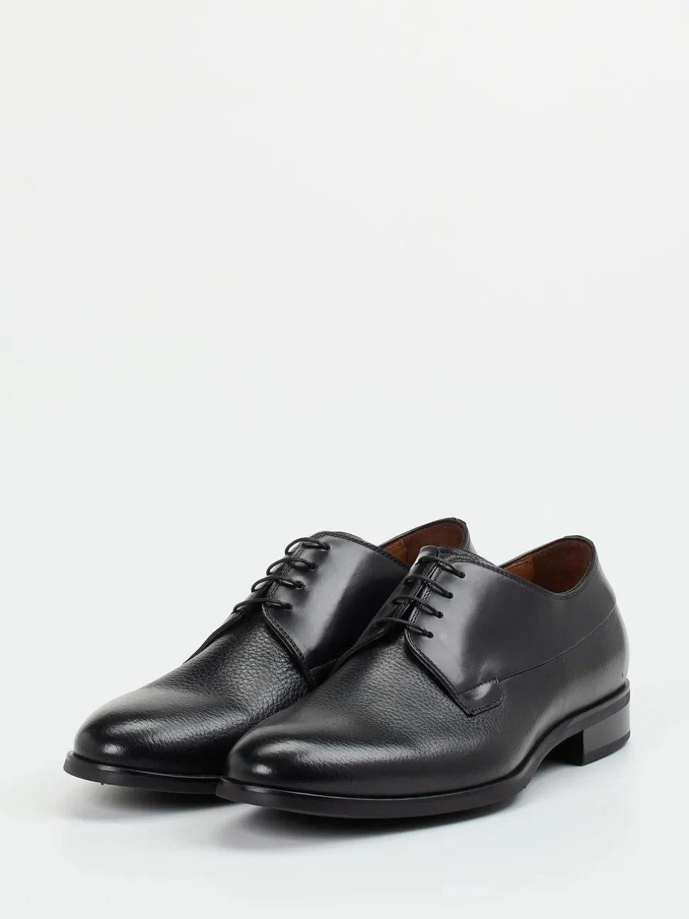 Ralph Harrison Edition – Derby-Schnürschuh aus Hirschleder schwarz