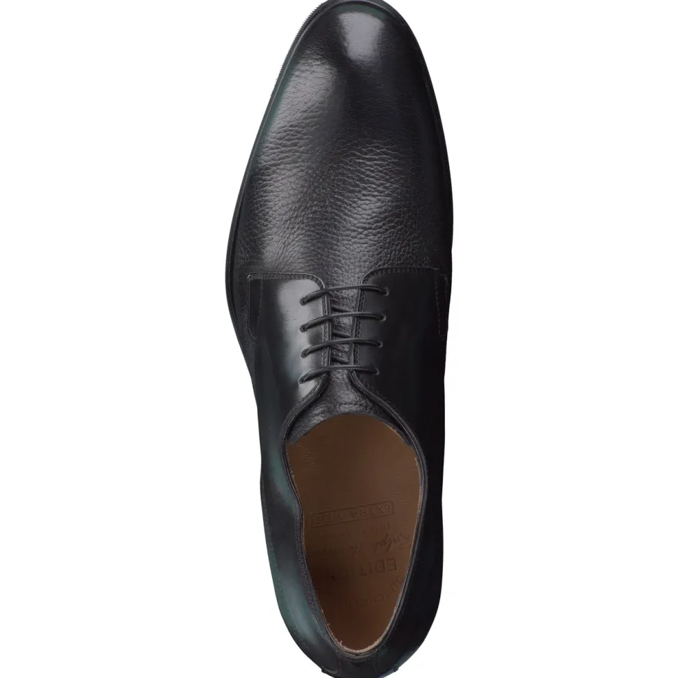 Ralph Harrison Edition – Derby-Schnürschuh aus Hirschleder schwarz