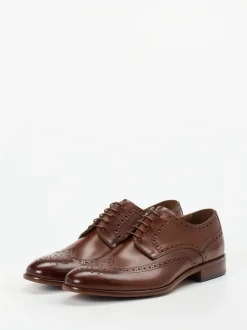 Ralph Harrison Edition – Full-Brogue Derby aus Kalbleder Braun