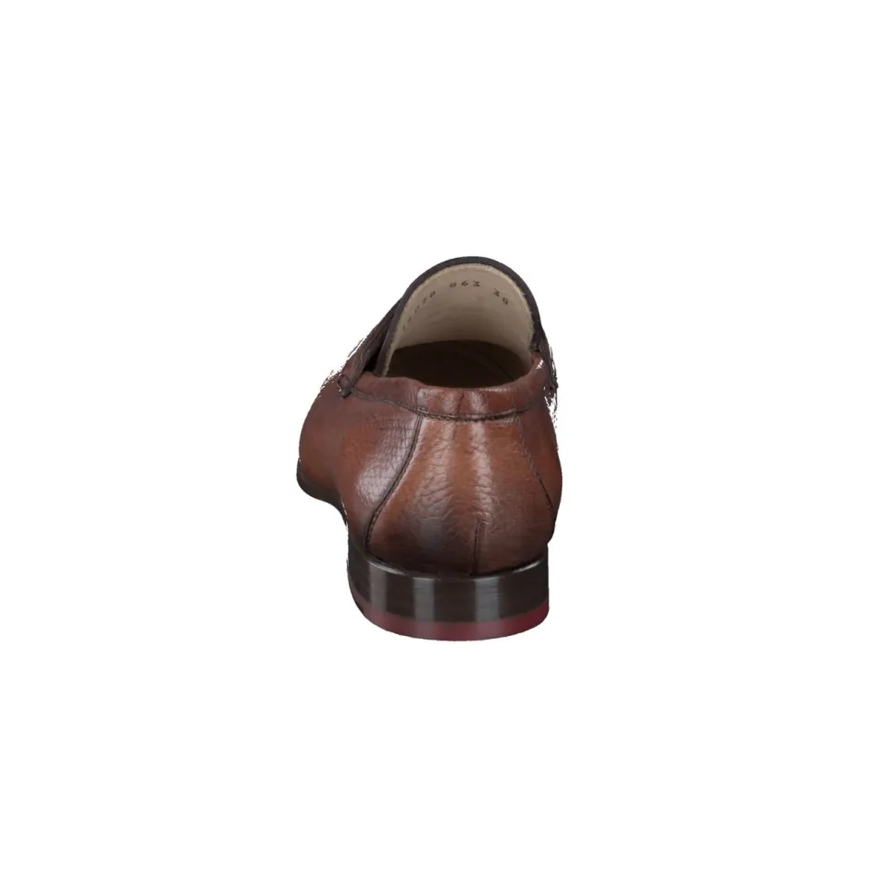 Ralph Harrison Edition – Penny Loafer aus Hirschleder Braun
