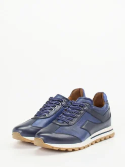 Ralph Harrison Edition – Sneaker aus Hirschleder Blau