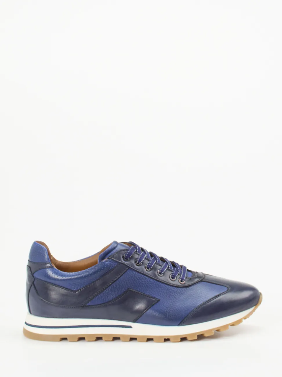 Ralph Harrison Edition – Sneaker aus Hirschleder Blau