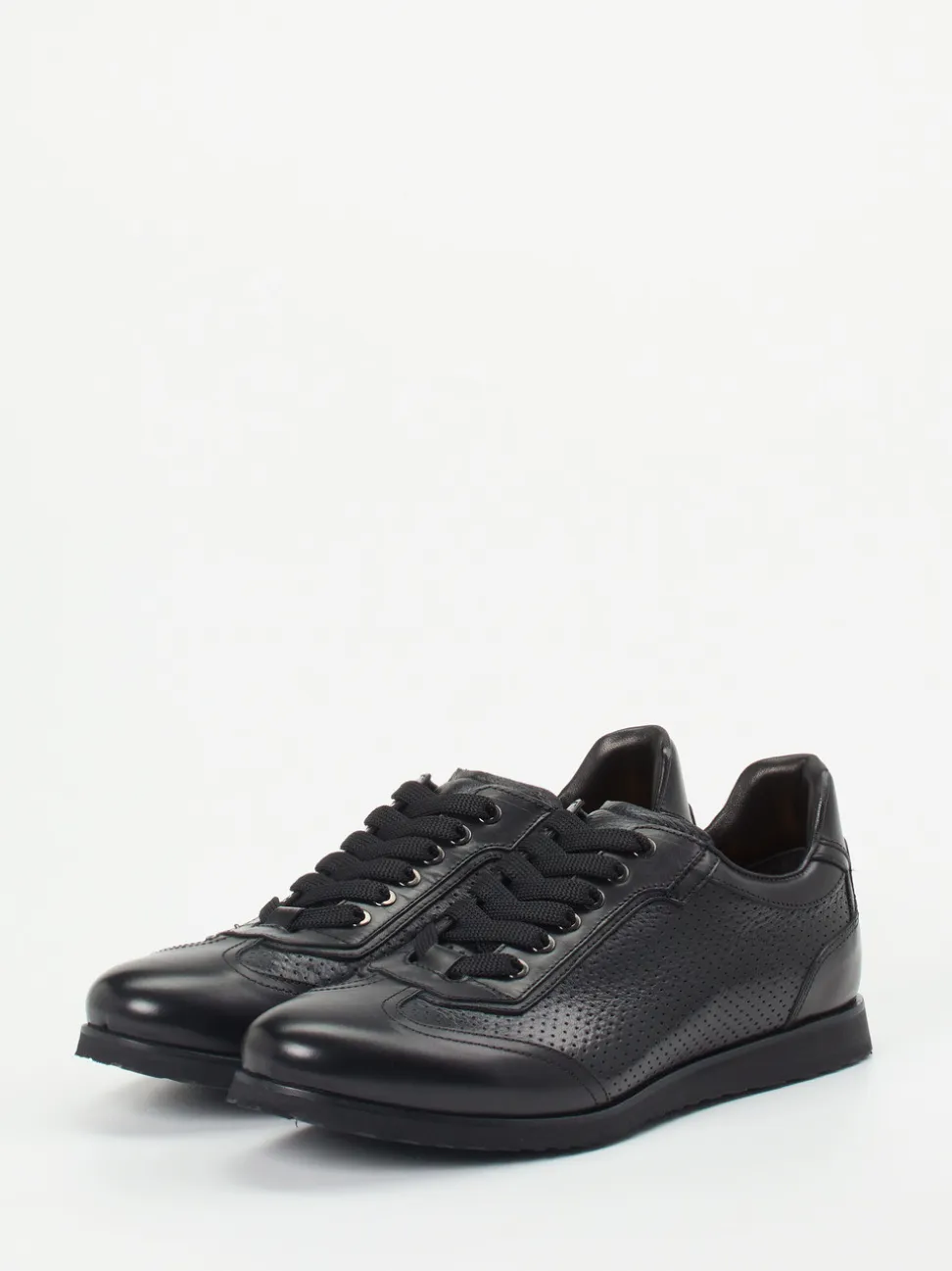 Ralph Harrison Edition – Sneaker aus Hirschleder Schwarz