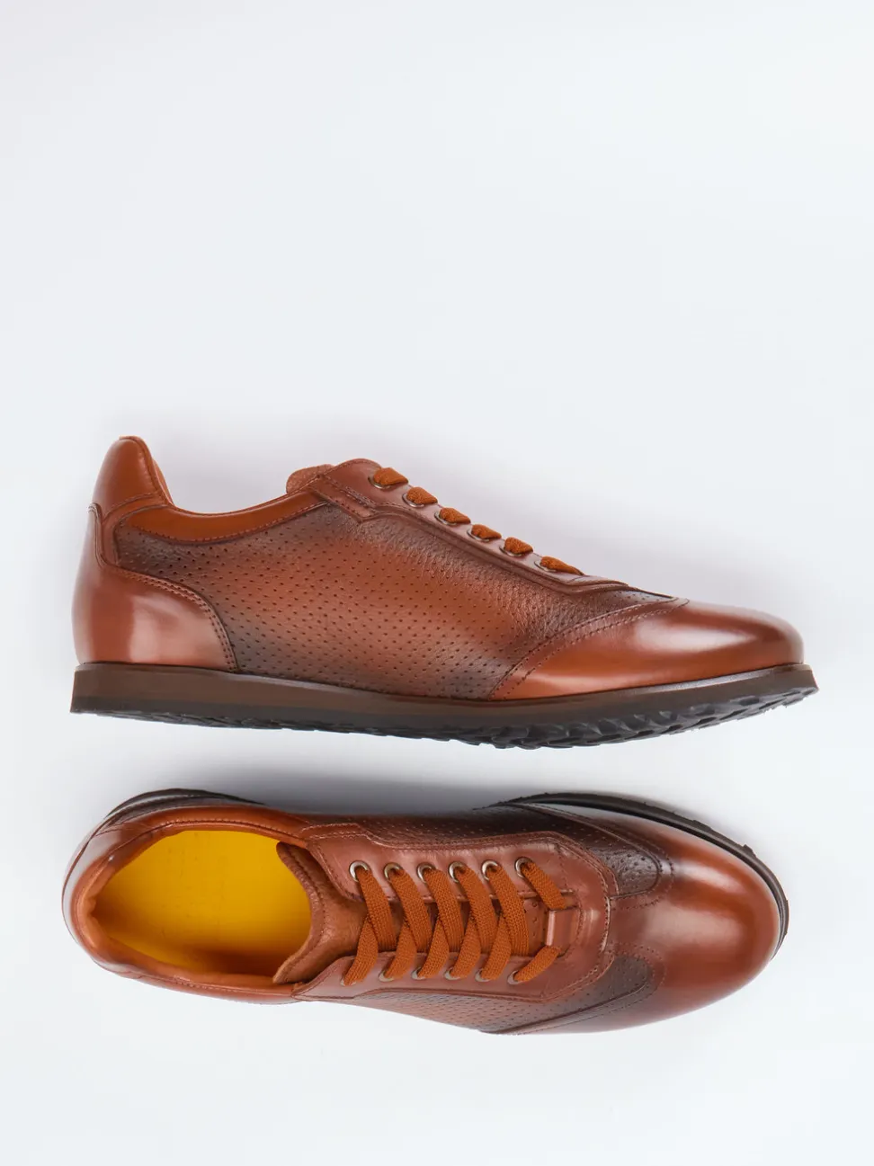 Ralph Harrison Edition – Schnürschuh aus Hirschleder braun