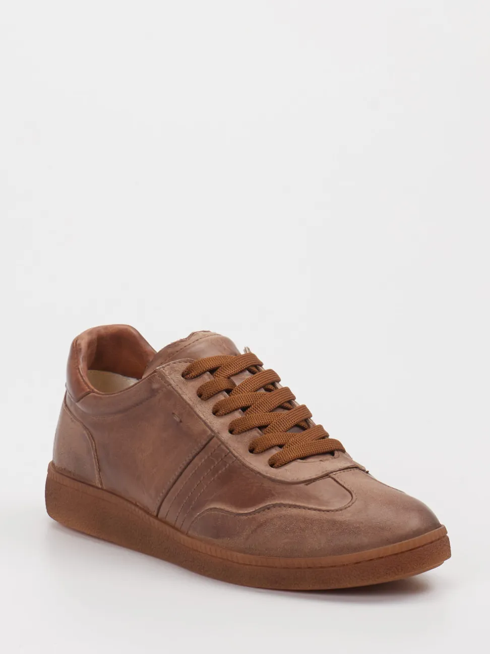 Ralph Harrison Edition – Sneaker aus Leder in Braun