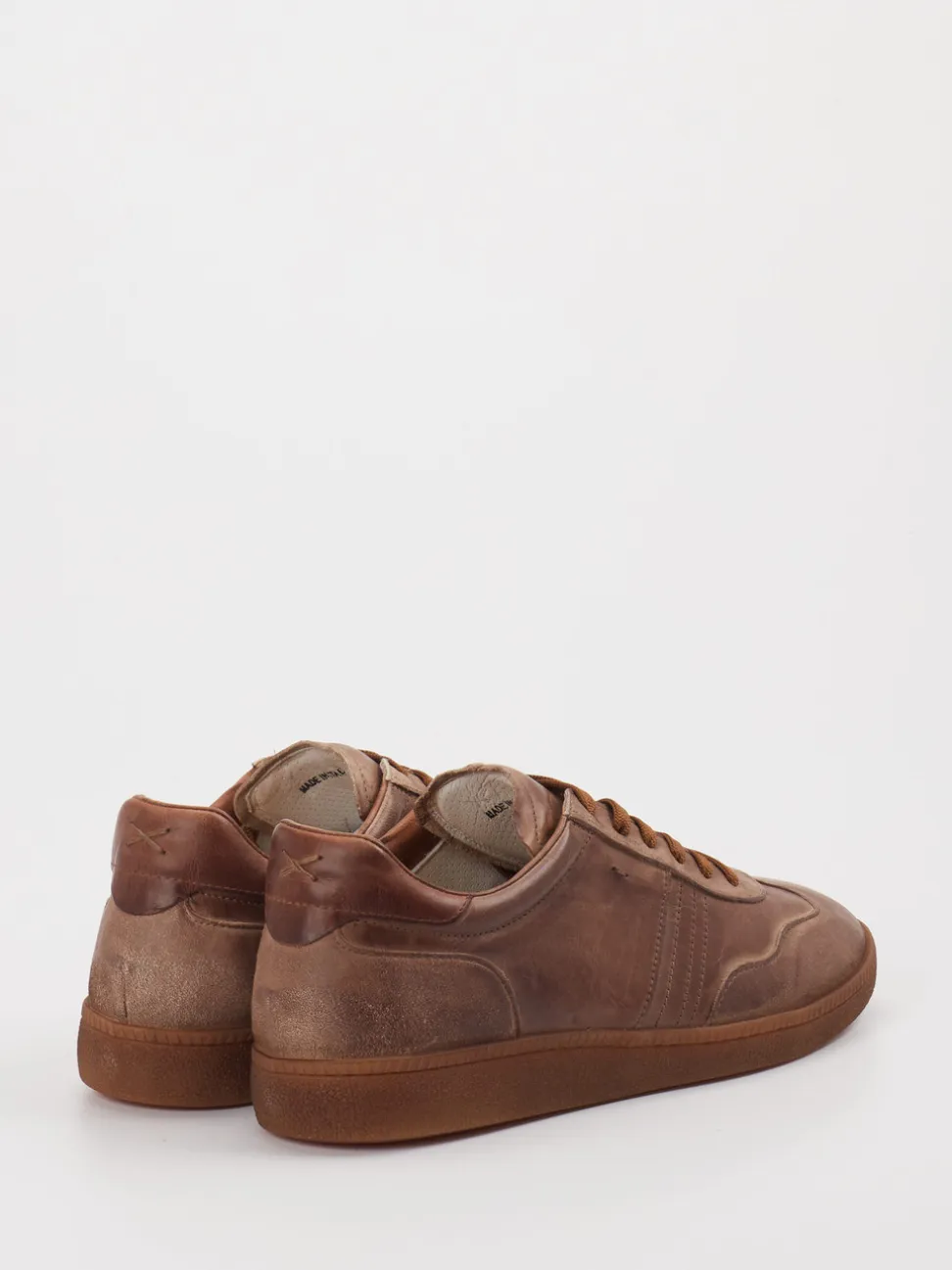 Ralph Harrison Edition – Sneaker aus Leder in Braun