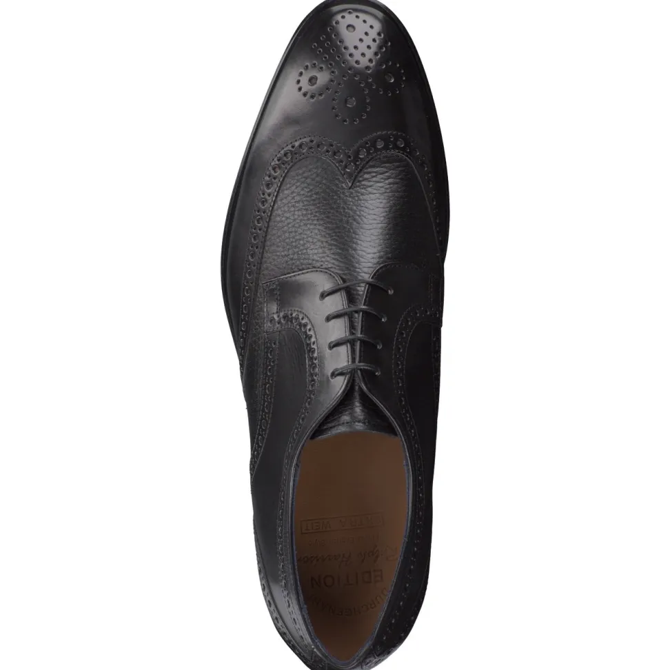 Ralph Harrison Edition – Schnürschuh aus Hirschleder schwarz