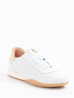 Rapid Soul – Sneaker aus Lammleder und Mesh in Weiß