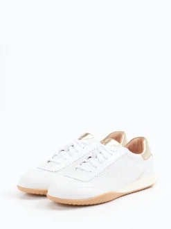 Rapid Soul – Sneaker aus Lammleder und Mesh in Weiß
