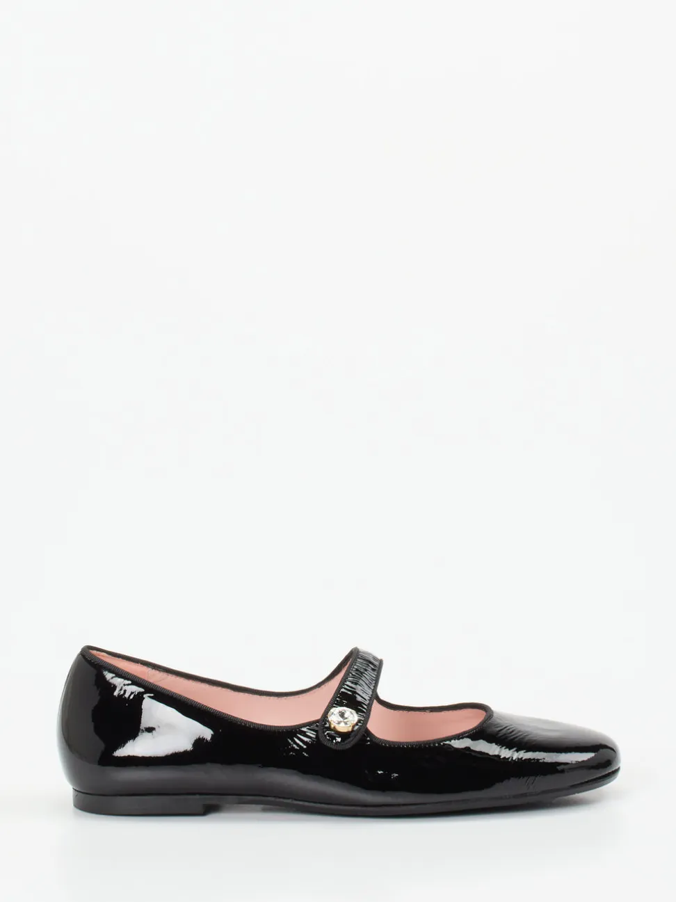 RAS – Mary Jane Ballerinas aus Lackleder Schwarz