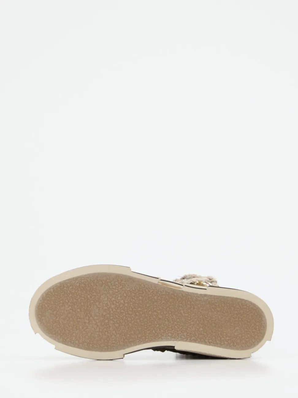 Rebecca White – High-Top Sneaker aus Textil mit Pailletten