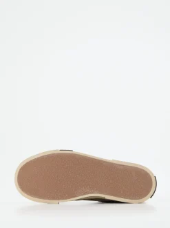 Rebecca White – High-Top Sneaker aus Lammleder cremeweiß