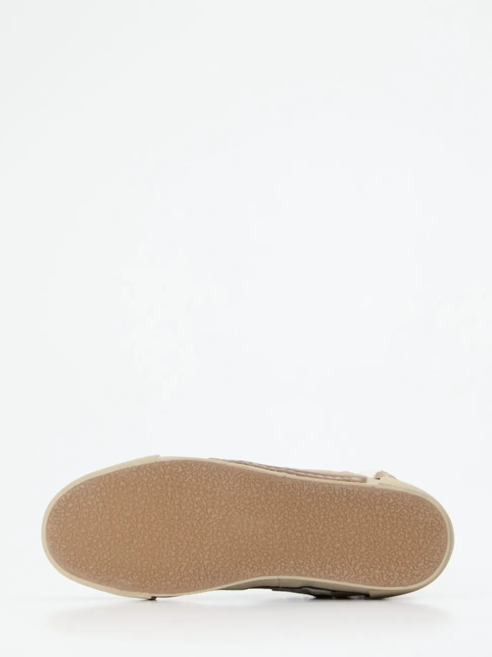 Rebecca White – High-Top Sneaker aus Veloursleder Patchwork