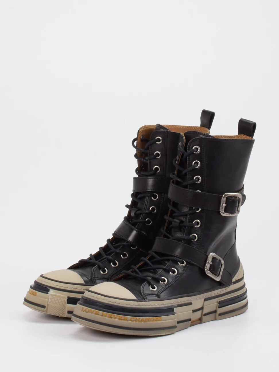 Rebecca White – Schnürboot aus Lammleder schwarz