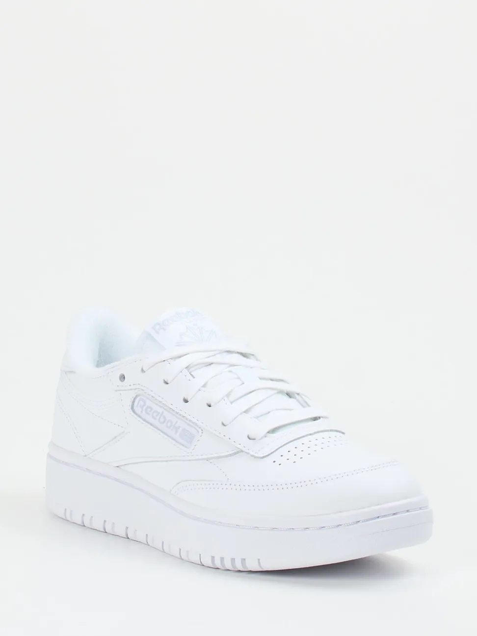 Reebok – Low-Top Sneaker aus Glattleder weiß