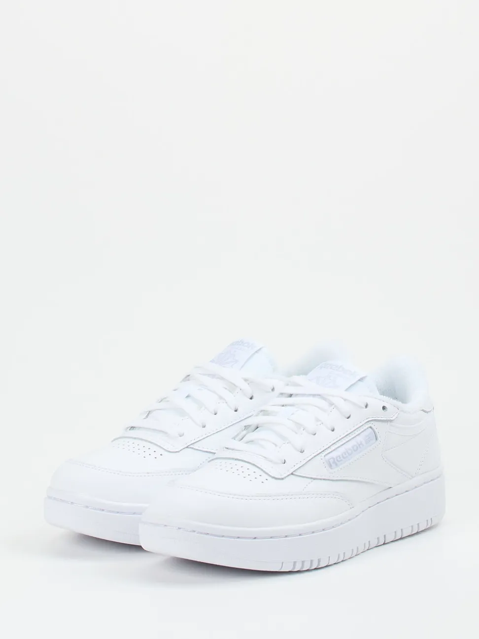 Reebok – Low-Top Sneaker aus Glattleder weiß