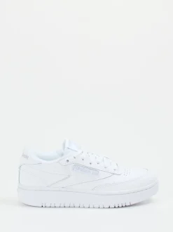 Reebok – Low-Top Sneaker aus Glattleder weiß
