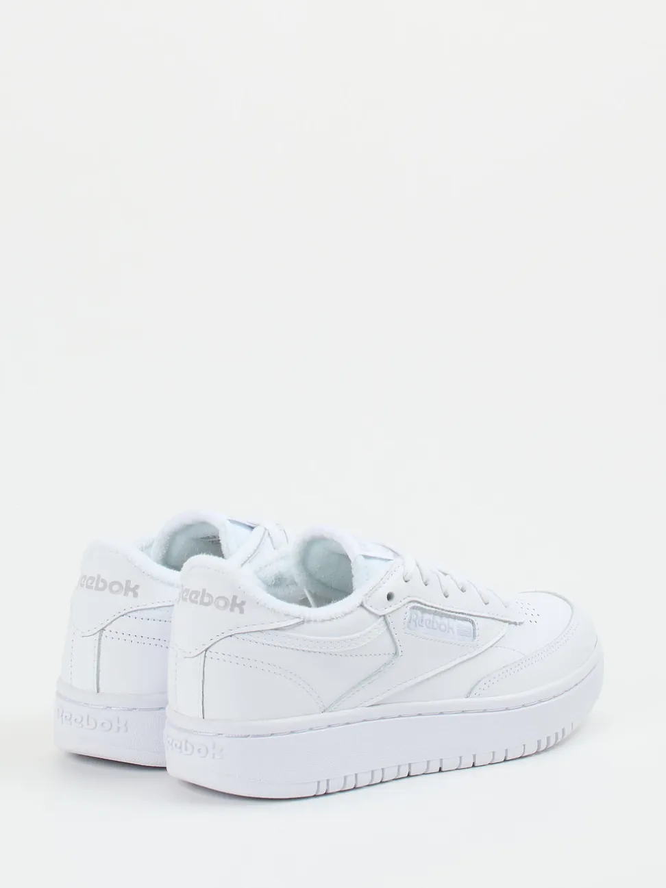 Reebok – Low-Top Sneaker aus Glattleder weiß