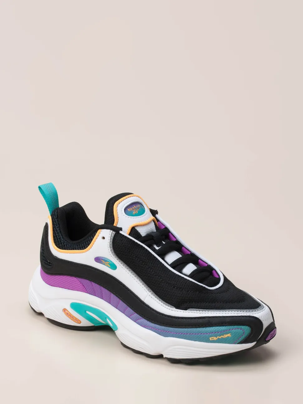 Reebok – Retro-Sneaker aus Mesh und Synthetikleder