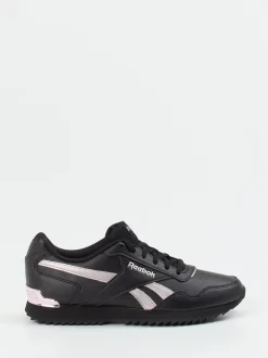 Reebok – Retro-Sneaker aus Synthetik in Schwarz