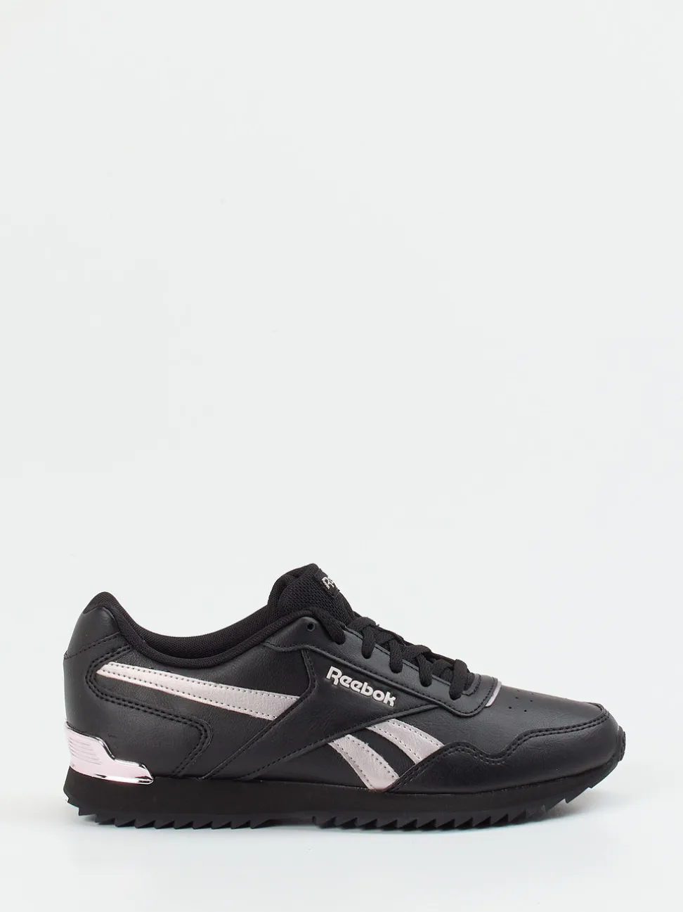 Reebok – Retro-Sneaker aus Synthetik in Schwarz