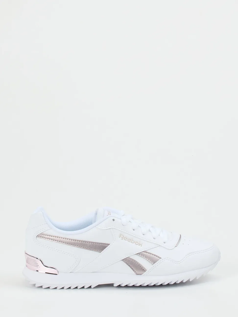 Reebok – Retro-Sneaker aus Synthetikleder Weiß