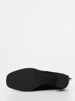 Regarde Le Ciel – Ankle Boots aus Veloursleder schwarz