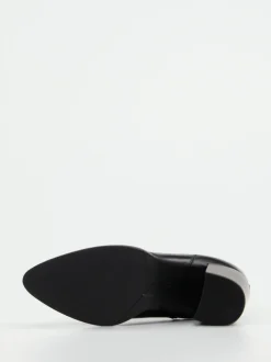 Regarde Le Ciel – Chelsea-Stiefelette aus Kalbleder schwarz