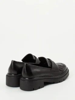 Regarde Le Ciel – Loafer aus Kalbleder Schwarz