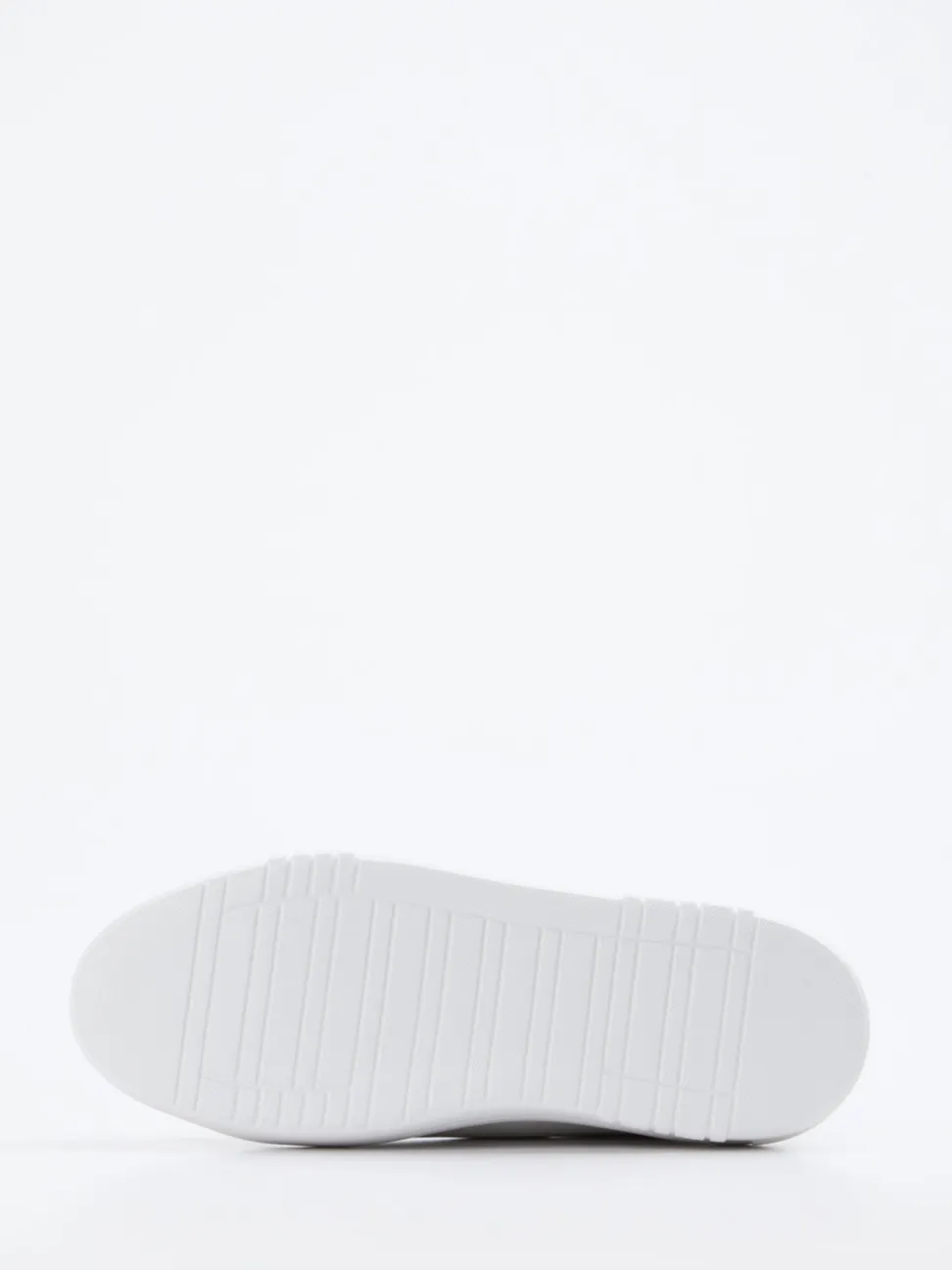 Regarde Le Ciel – Plateau-Sneaker aus Lammleder Weiß