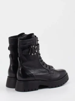 Regarde Le Ciel – Schnürboots aus Nubukleder schwarz