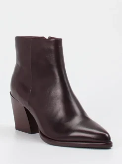 Regarde Le Ciel – Stiefelette aus Kalbleder dunkelrot
